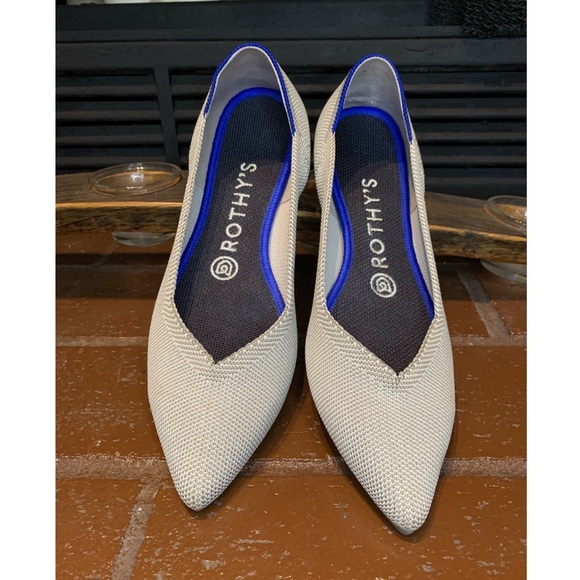Rothy's Shoes - Rothy’s NWOT The Point Flax Birdseye Flat Size 7